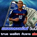 แทงบอลออนไลน์ วันนี้ ฝากเงินผ่าน true wallet กับทาง sbobet ได้แล้ว